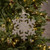 10" SILVER GLITTERED SNOWFLAKE