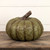 9" OLIVE GREEN SHORT PUMPKIN