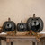 8" BLACK BIG MOUTH PUMPKIN