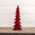 16" RED RESIN TREE