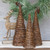 SET/ 3 LIGHTED GRAPEVINE CONE TREES