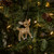 3.25" GOLD STANDING DEER ORNAMENT