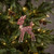 6.75" PINK STANDING FAWN ORNAMENT