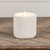 4" - 3D FLAME RIBBED CEMENT CANDLE