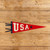 27" USA PENNANT