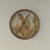 ROUND FRAMED HELLO, BUNNY PRINT