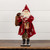 18" SANTA W/ LANTERN & TOY BAG