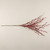 41" RED GLITTERED BRANCH W/ BERRIES