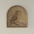 ARCHED FRAME GREAT HORNED OWL PRINT