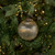 4" PITTED GLASS KUGEL ORNAMENT