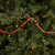 6' GOLD & RED BEADED  GARLAND