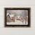 16" x 12" COZY CHRISTMAS VILLAGE PRINT
