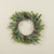 14" ANGEL PINE & HEMLOCK CANDLE RING W/ BERRIES & PINECONES