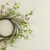 14" PINK BOXWOOD & WILDFLOWER VINE CANDLE RING
