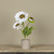 16.25" WHITE POTTED SUNFLOWER