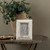 4" X 6" CHIPPY WHITE PHOTO FRAME