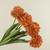 16.5" BURNT ORANGE MUM BUNDLE