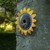 SUNFLOWER WALL BIRDHOUSE W/ BIRD