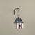 WHITEWASHED PATRIOTIC BIRDHOUSE