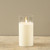 4" X 8" GLASS 3D FLAME CANDLE