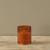 5" SIENNA DOTTED GLASS 3D FLAME CANDLE