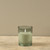 5" GREEN THICK GLASS 3D FLAME CANDLE