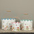 SET/ 3 BUTTERFLY & FLOWER BUCKETS