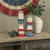 8.25" PATRIOTIC PILLAR CANDLE HOLDER