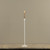 20.25" WHITE NEWTOWN TAPER CANDLESTICK