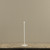 16.25" WHITE NEWTON TAPER CANDLESTICK