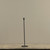 20.25" BLACK NEWTON TAPER CANDLESTICK