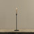 16.25" BLACK NEWTON TAPER CANDLESTICK