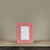 4" X 6" RED GINGHAM PHOTO FRAME