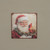 12" SANTA W/ CARDINAL PRINT