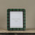 8" X 10" GREEN PLAID PHOTO FRAME