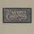 24" FRAMED BLACK & GOLD MERRY CHRISTMAS SIGN
