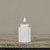 3" FLUTED CEMENT TEALIGHT CANDLE HOLDER