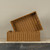 SET/2 SCALLOPED WICKER STORAGE BASKETS
