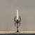 13.25" SPIDER TAPER CANDLE HOLDER