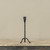 11.75" FORGED METAL TAPER CANDLE HOLDER