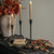 11.75" FORGED METAL TAPER CANDLE HOLDER