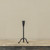 9.75" FORGED METAL TAPER CANDLE HOLDER