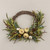 28" CREAM PUMPKIN & FOLIAGE WREATH