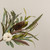 16" CREAM PUMPKIN & FOLIAGE PICK