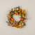6.5" MAPLE LEAF & PUMPKIN WREATH