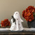 12" CERAMIC LED GHOST W/ BLACK CAT
