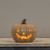 6.25" BEIGE CERAMIC LED PUMPKIN