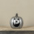 8.5" SILVER BIG MOUTH PUMPKIN