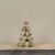 10.25" GOLD METAL TREE W/ RED STAR
