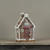 12.5" SWEETIE LIGHTED GINGERBEAD HOUSE